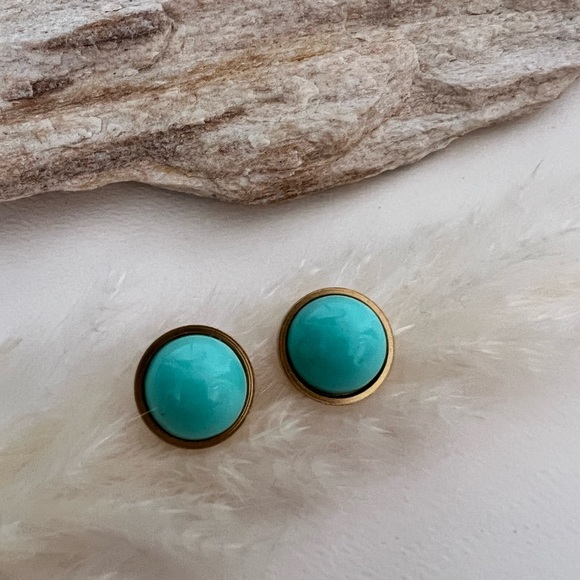 Boho Chic Colorful Stud Earring Set of Five - Artsy Colorful Stud Earrings - Picture 13 of 16